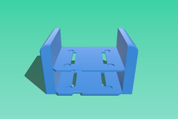 Argon40 ONE Raspberry Pi Case Dual Stand | 3d print model