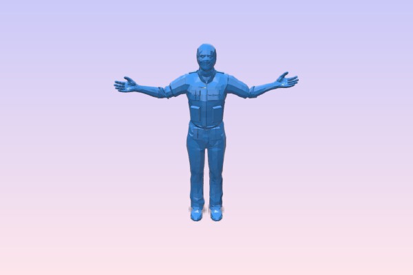 Joshua Graham Hail | 3d print model