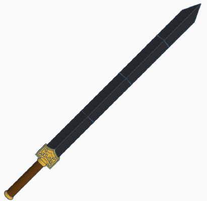 Sokka's Space Sword from Avatar: The Last Airbender | 3d print model