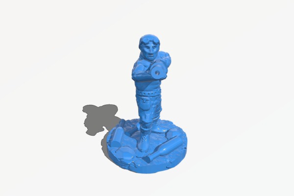 War Boy With Grenade Launcher | 3d print model