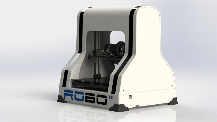 RoBo3D Feet by Mike Kelly | 3d print model