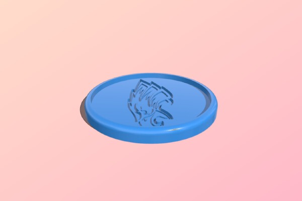 Philadelphia Eagles Coaster | 3d print model