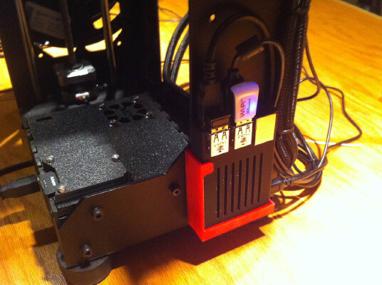 MakerGear M2 Mount for Raspberry Pi Sleeve Case. | 3d print model