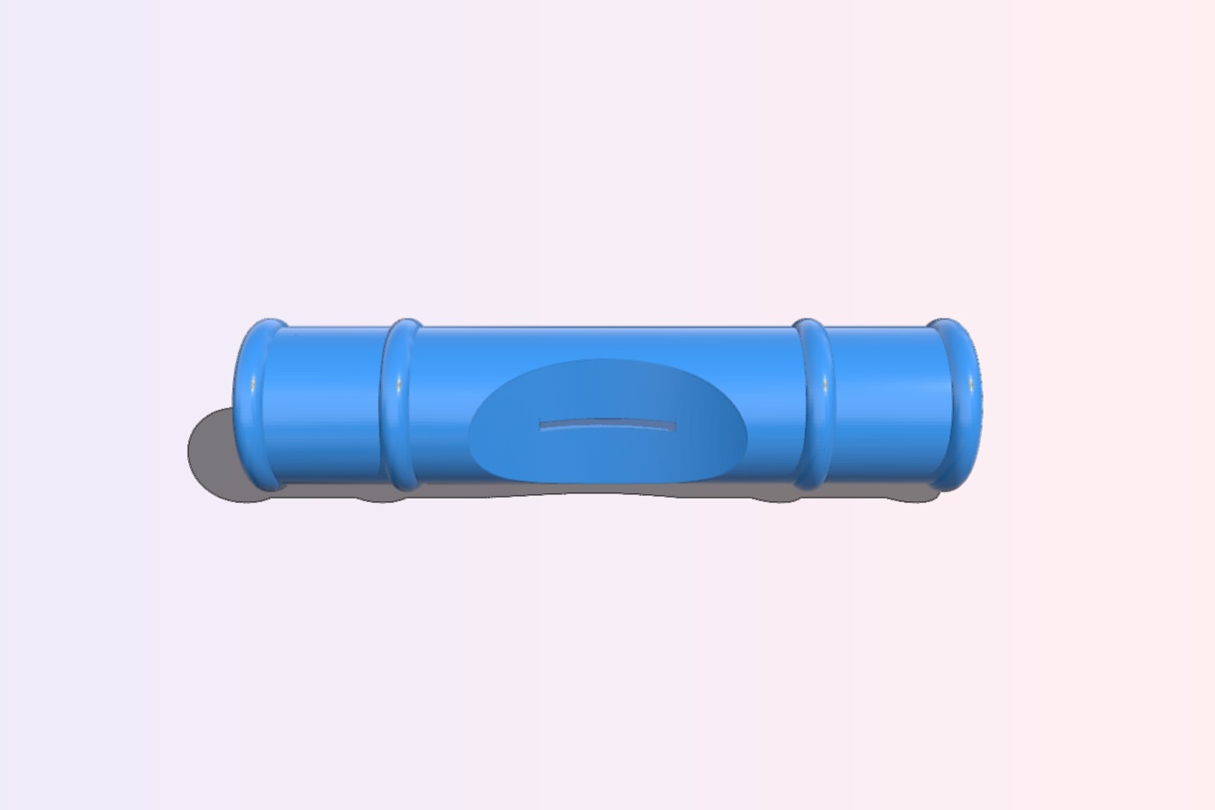 Nezuko muzzle with popsicle stick to bite on