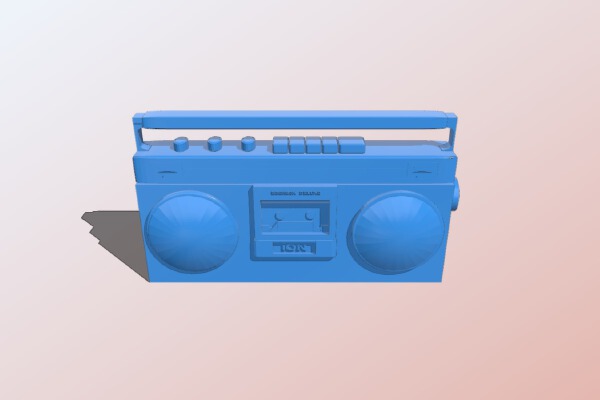 boombox | 3d print model