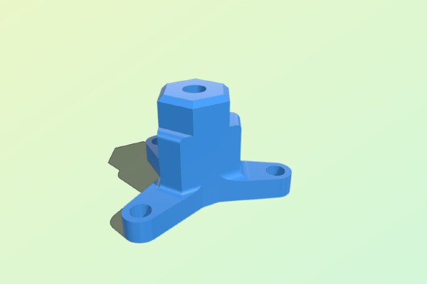 Tamiya MF-01 Jimny Spare Wheel Holder | 3d print model