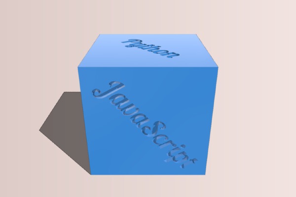 Coder Die | 3d print model