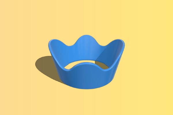 Nikon Lens Hood Large Diameter | 3d print model