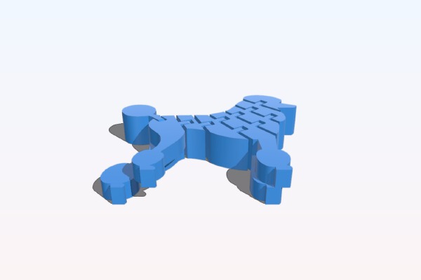 Flexi-Poodle | 3d print model