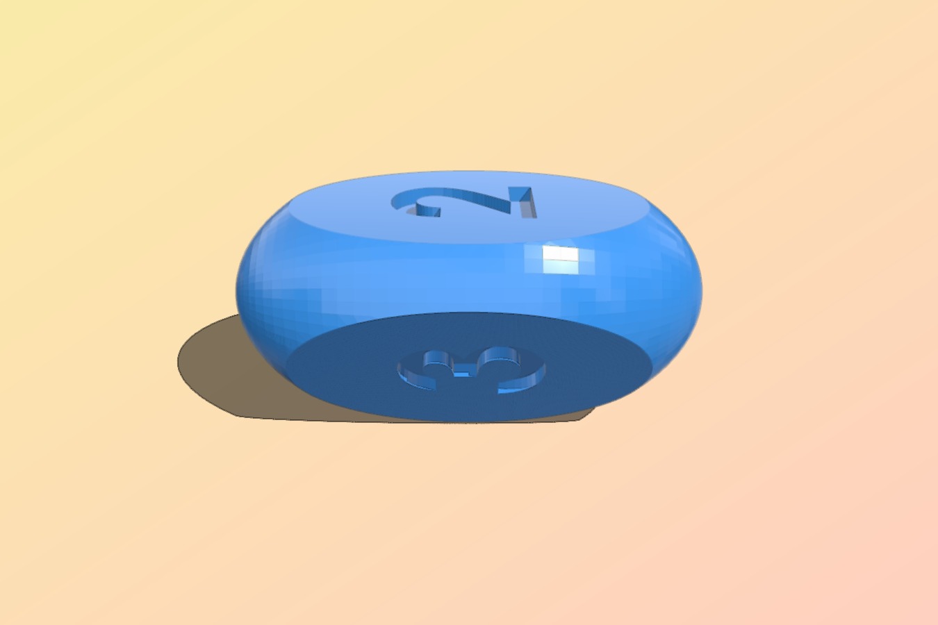 Three Sided Die