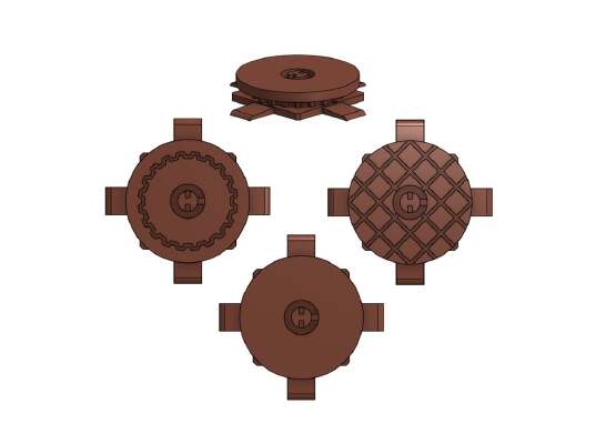 Pressure Plate for Gloomhaven | 3d print model