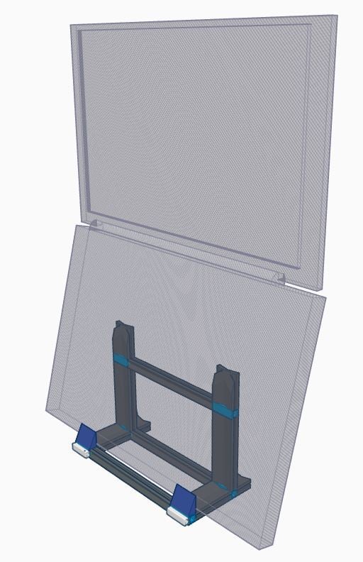 Laptop_Tablet_Book stand modular (snap together) v1.2