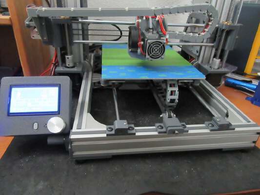 AM8 RAMPS Full Graphic LCD Smart Controller Mount | 3d print model