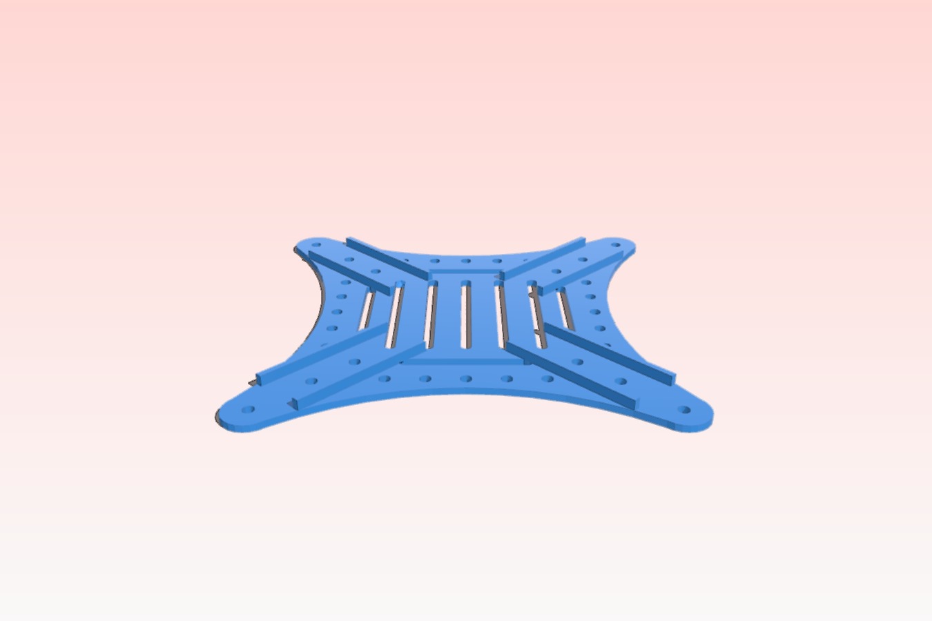 Down plate with guides for aluminium tubes alignment