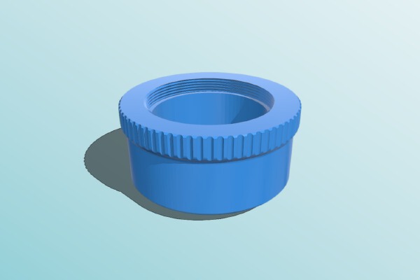 M42 to MFT (M43) Micro Four Thirds Adapter | 3d print model