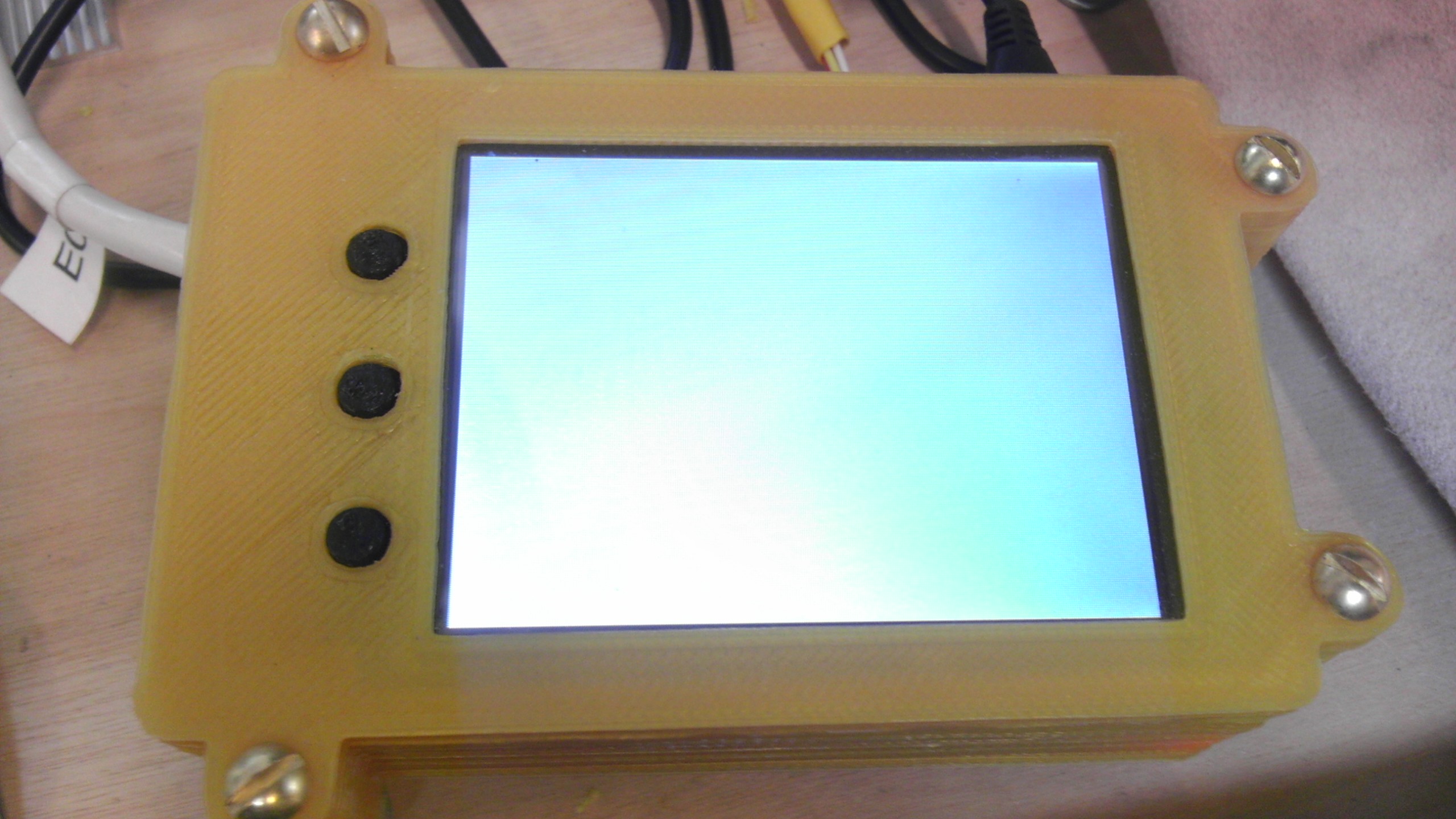 PiCase for Tontec 3.2" TFT touchscreen, with key buttons