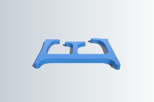 iOS App Icon Keychains (Dual Extrusion) | 3d print model