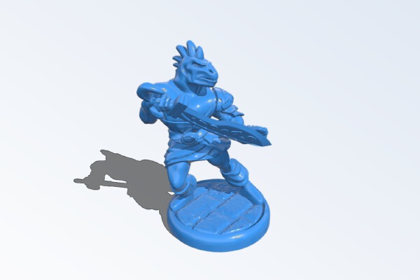 Wild Dragonborn Figure | 3d print model