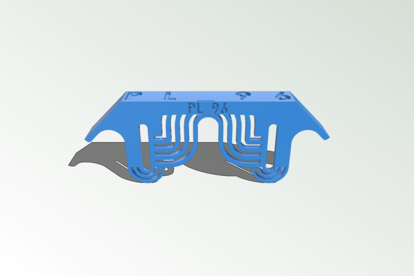 250 Quadcopter _ Nighthawk 250 RGB LED BACK Strip Holder