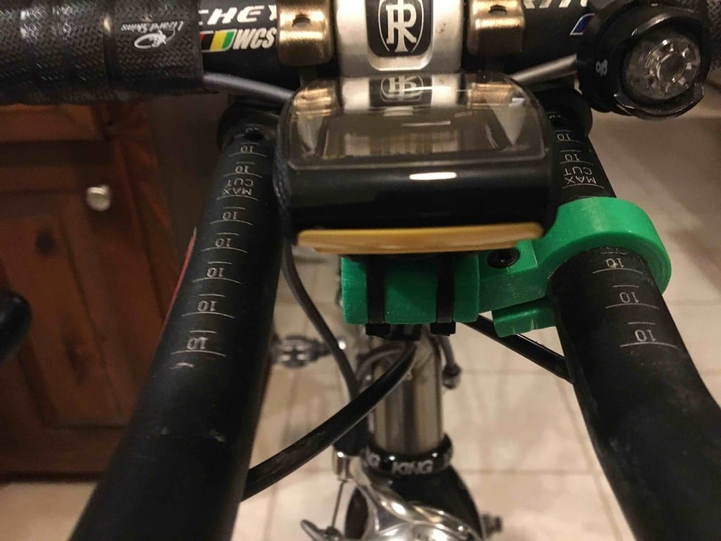 Customizable Aerobar Bike Computer Mount