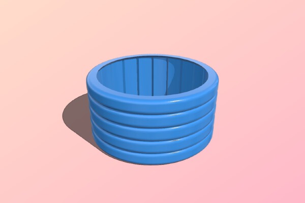 Longboard summer tires 90mm (Yuneec EGO-2) | 3d print model