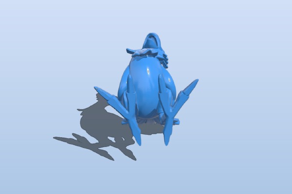 Final Fantasy Chocobo | 3d print model