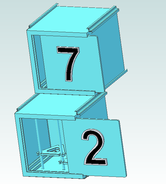Weighted number blocks -- Slide version