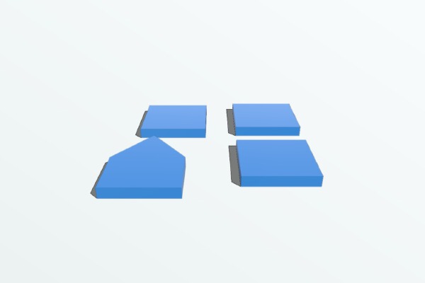 trading card holder | 3d print model