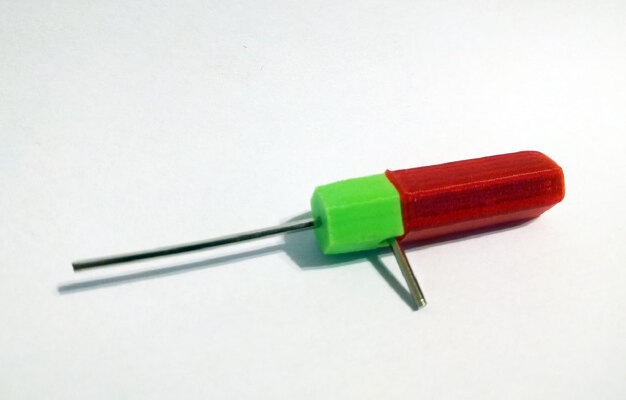 Hex Driver Handle with Grip | 3d print model