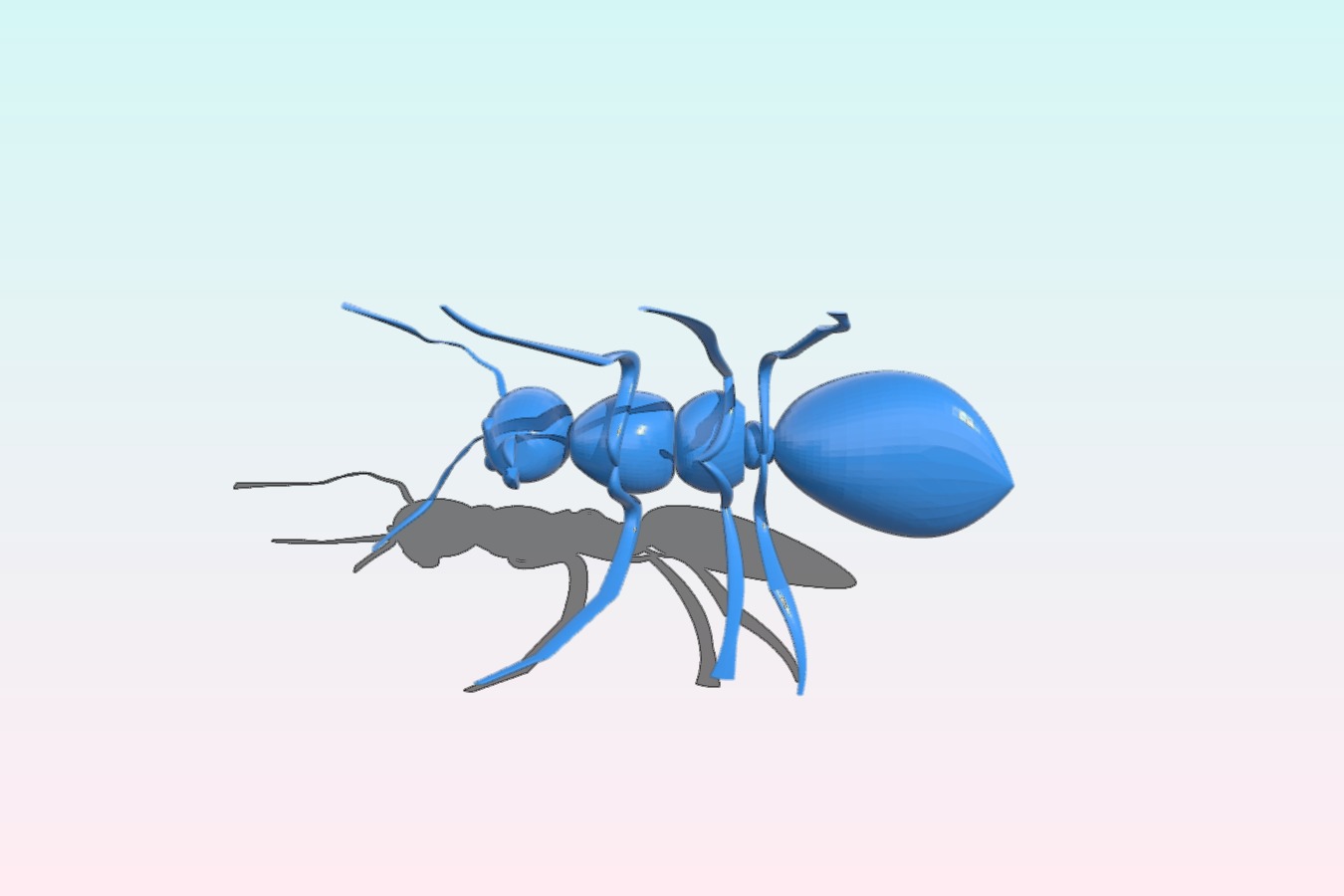 An Ant 3D Model