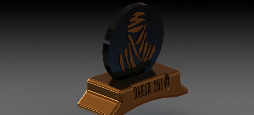DAKAR TROPHY | 3d print model