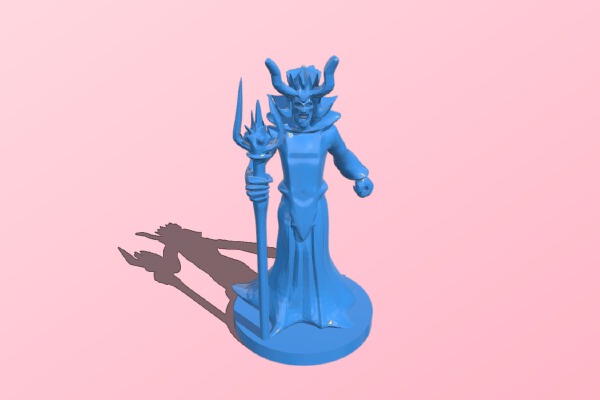 Devil dracula | 3d print model