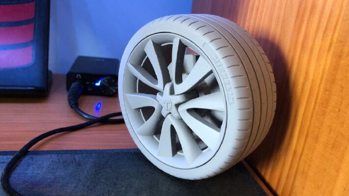 Tesla Model 3 turbine statue | 3d print model
