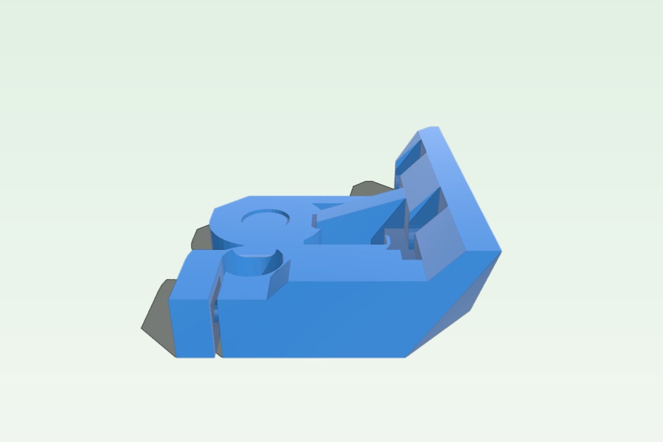 Prusa i3 parts (extruder and carriage, x-end vertical, and z-top stabilizers)