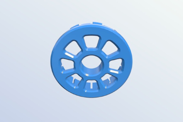 Spool reducer 57mm to fit Prusa I3 holder | 3d print model