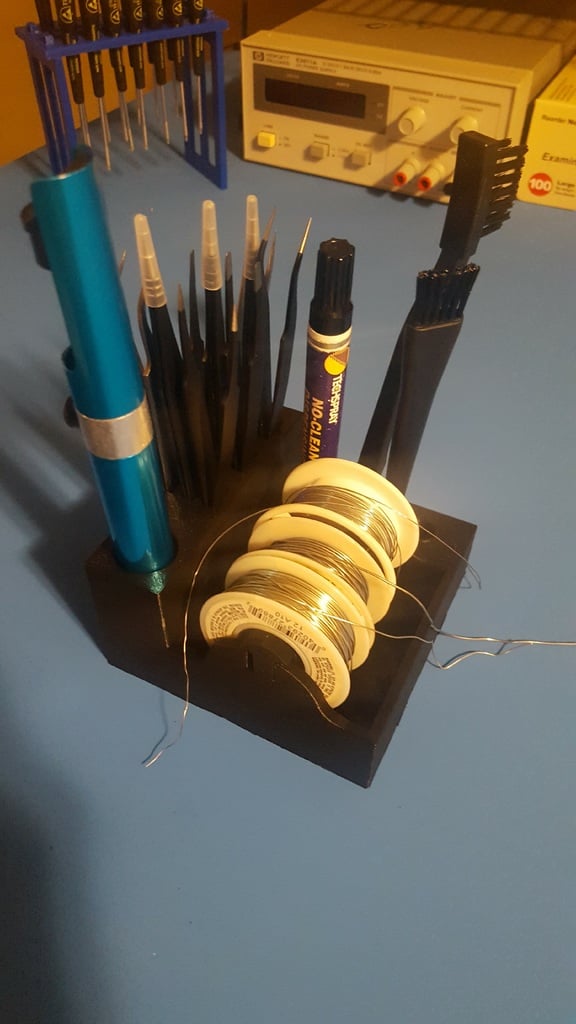 Solder Spool and Tool Holder