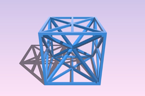 Stringing_bridging test of epic proportions. | 3d print model