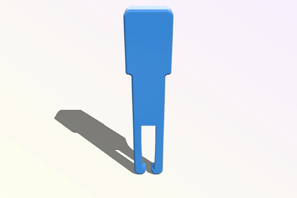 T-slot clamping pad | 3d print model