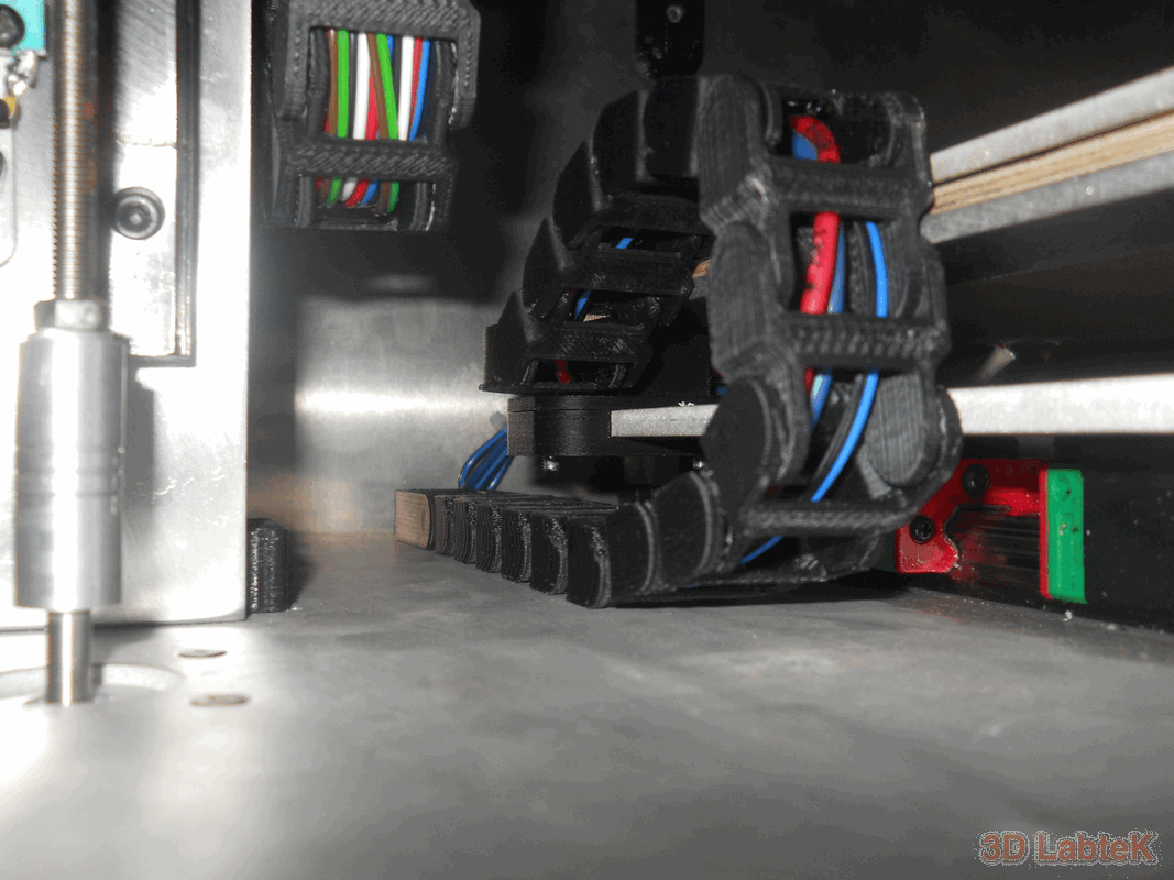 Cable chain - Low bending radius bidirectional