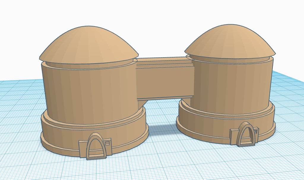 tatooine twin tower with bridge ver 0.13 (X-Wing TMG)
