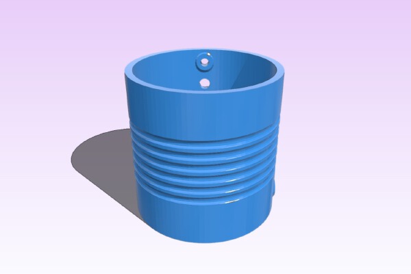 Coax Trap Form | 3d print model