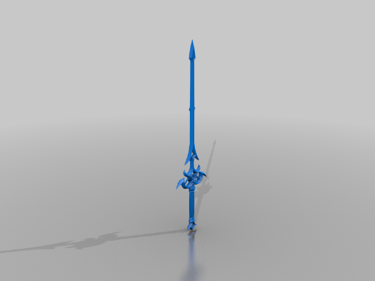 Zora Sword and Sheath from Legend of Zelda: Breath of the Wild | 3d print model