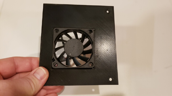 Geeetech A10 (v3) 60mm fan board cover | 3d print model
