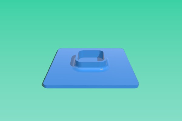Roomba Virtual Wall Base | 3d print model