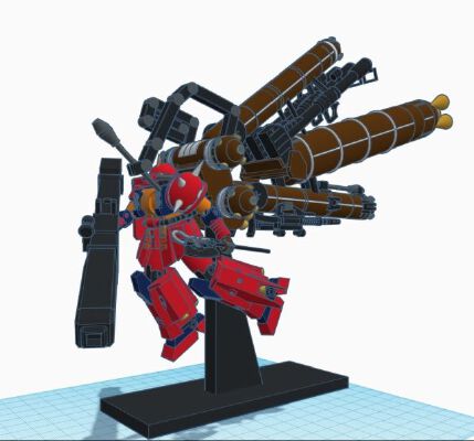 psycho zaku (@ gundam thunderbolt) | 3d print model