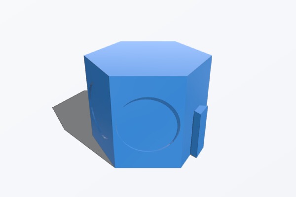 Box with Witcher Wolfhead and Signs | 3d print model