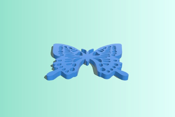 Butterfly 4 | 3d print model