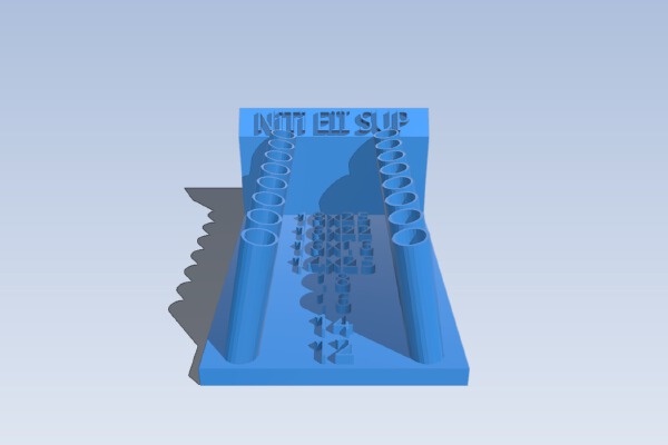 Dental orthodontic archwire organizer | 3d print model