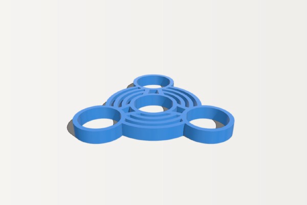 Fidget Spinner - Wingnut2k #2 | 3d print model