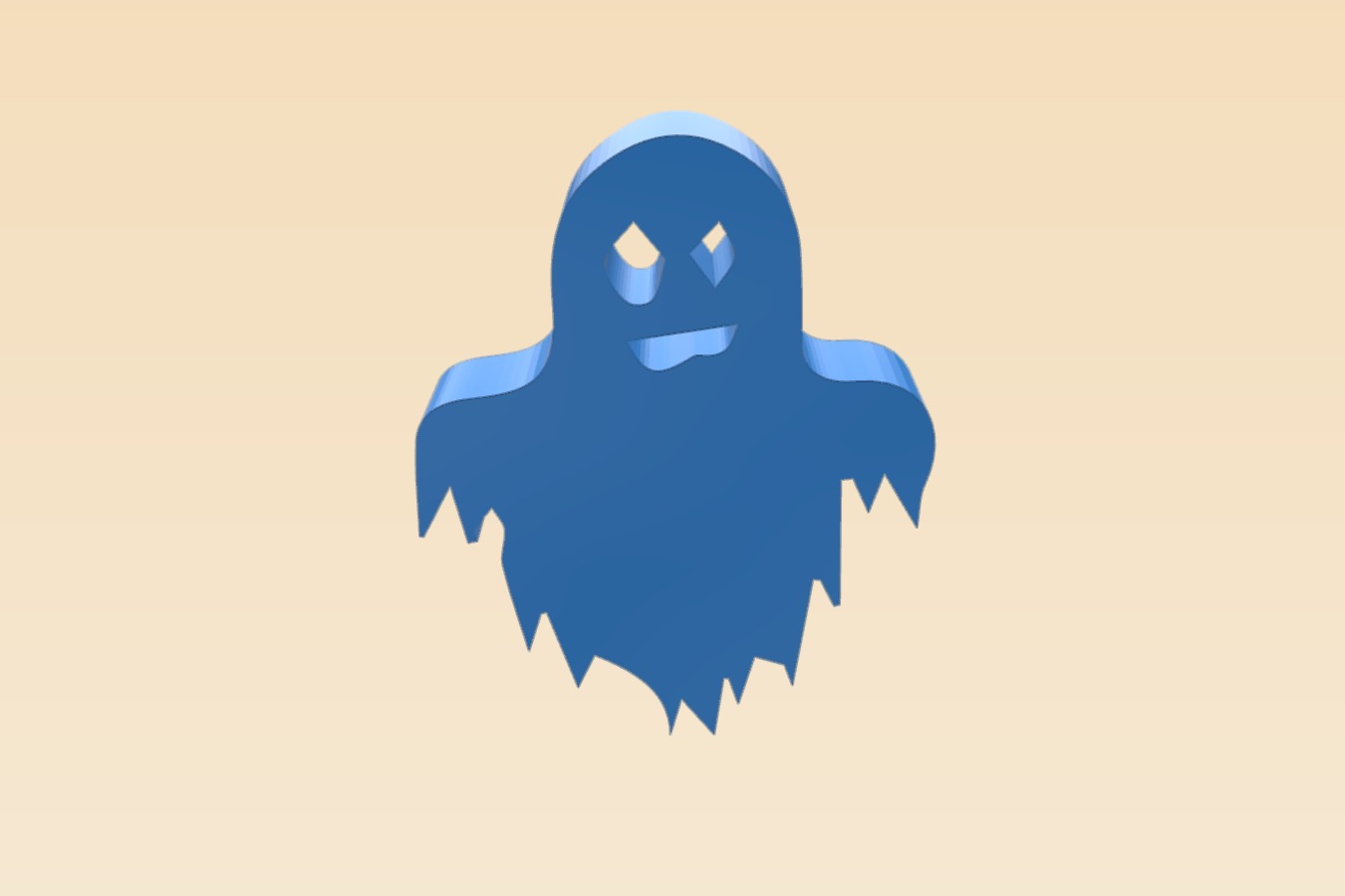 Simple halloween ghost